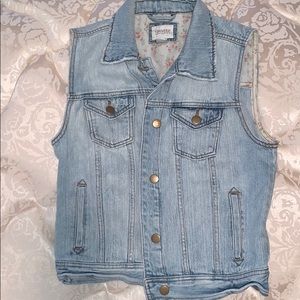 Forever 21 jean vest
